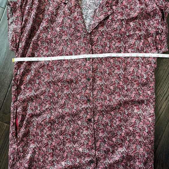 Frank and Oak Floral Button-Up Midi Dress - Picture 10 of 11